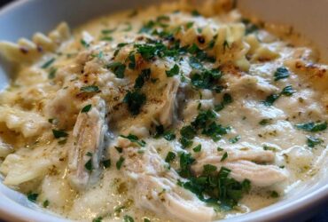 Crockpot White Lasagna Soup