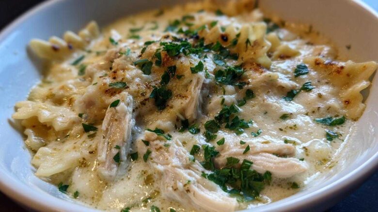 Crockpot White Lasagna Soup