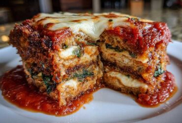 Eggplant Parmesan Stacks