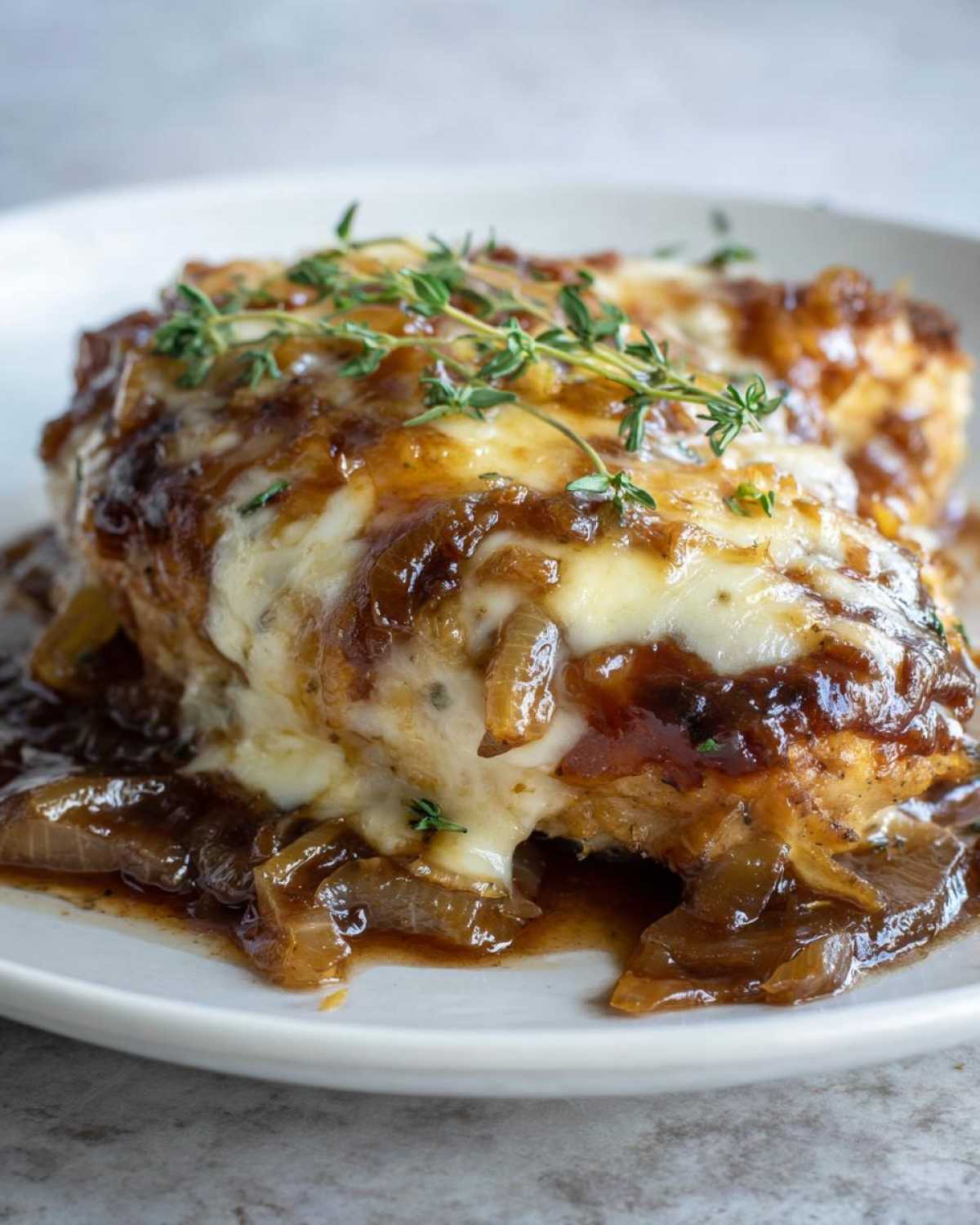 French Onion Chicken - detail 1