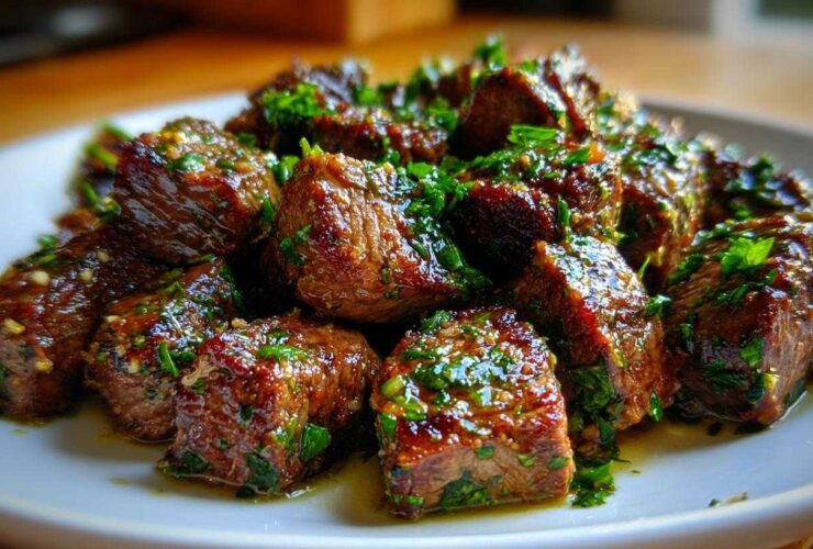 Garlic Butter Steak Bites
