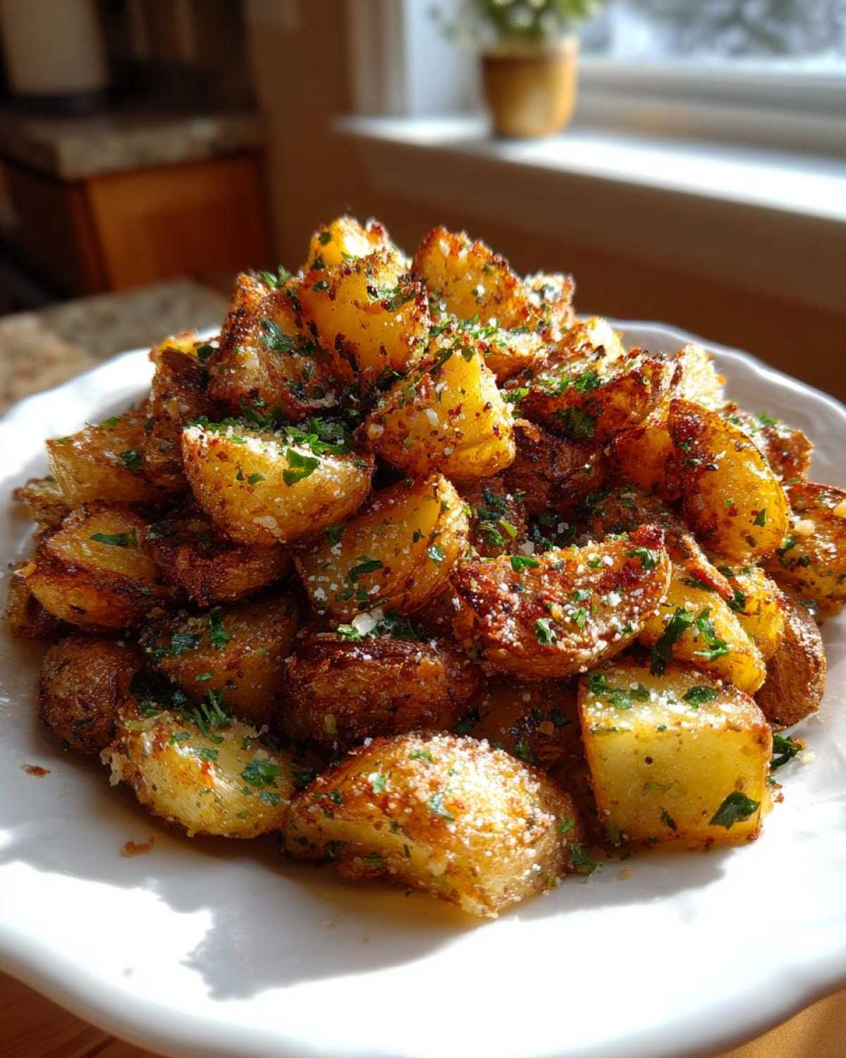 Garlic Parmesan Roasted Potatoes - detail 1