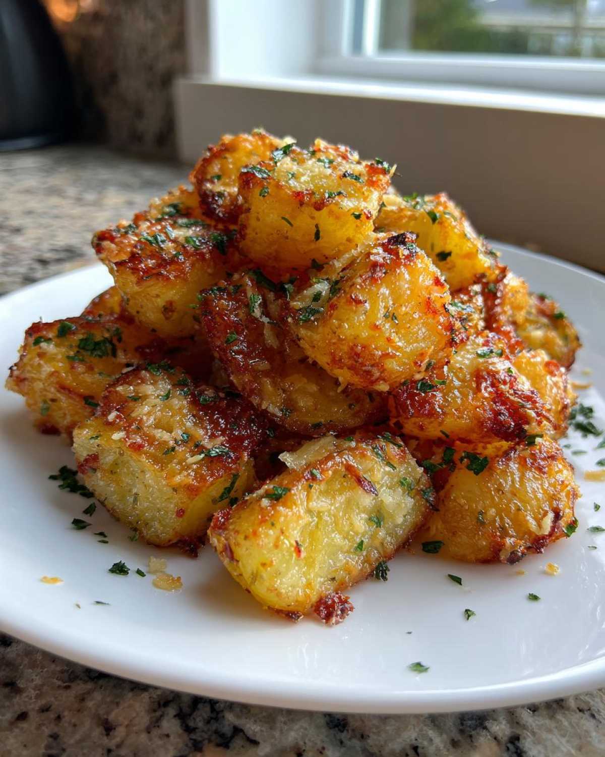 Garlic Parmesan Roasted Potatoes - detail 3