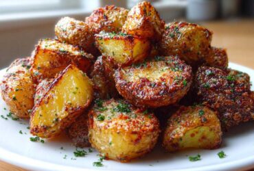 Garlic Parmesan Roasted Potatoes