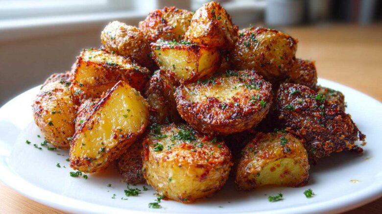 Garlic Parmesan Roasted Potatoes