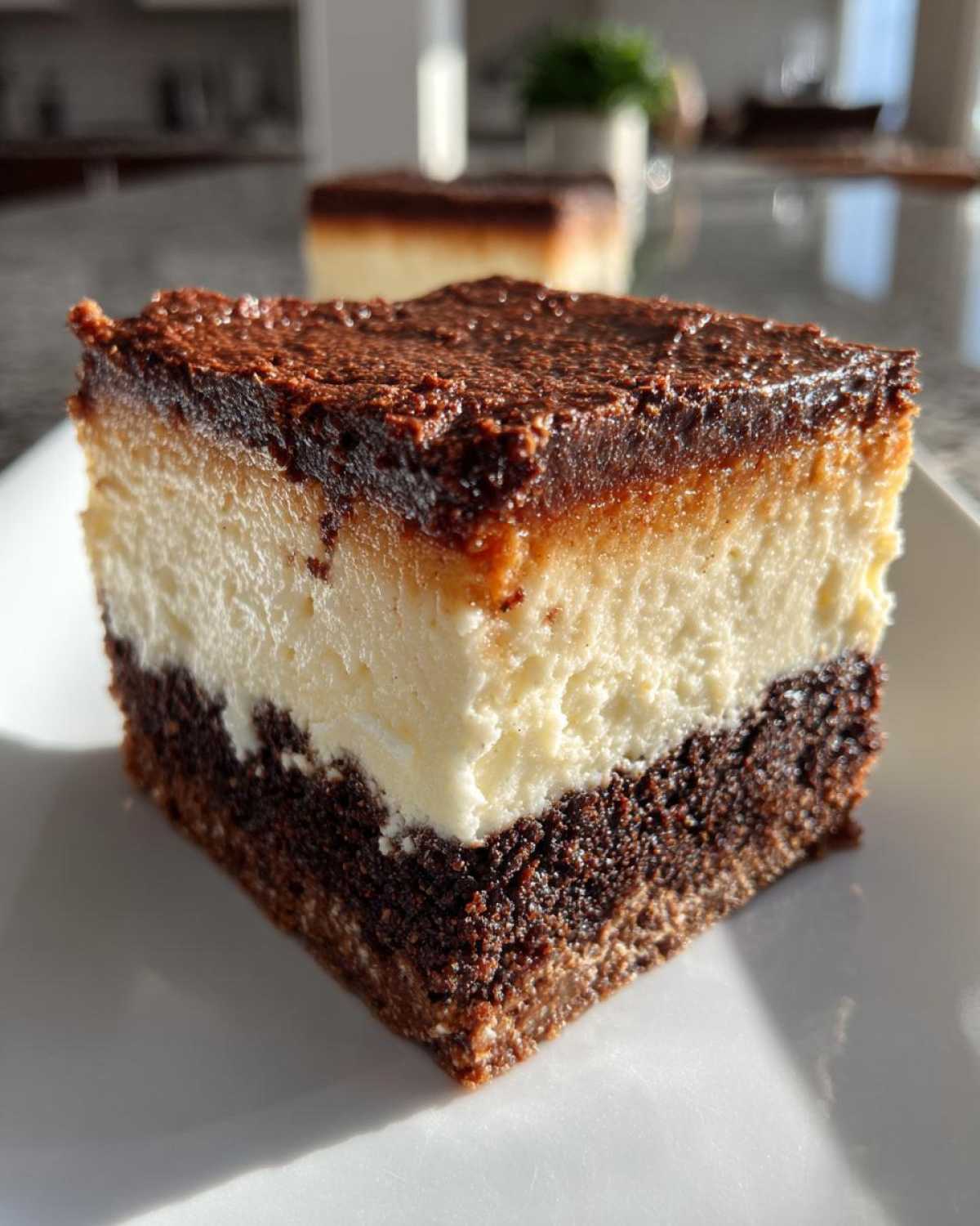 Gingerbread Cheesecake Bars - detail 1