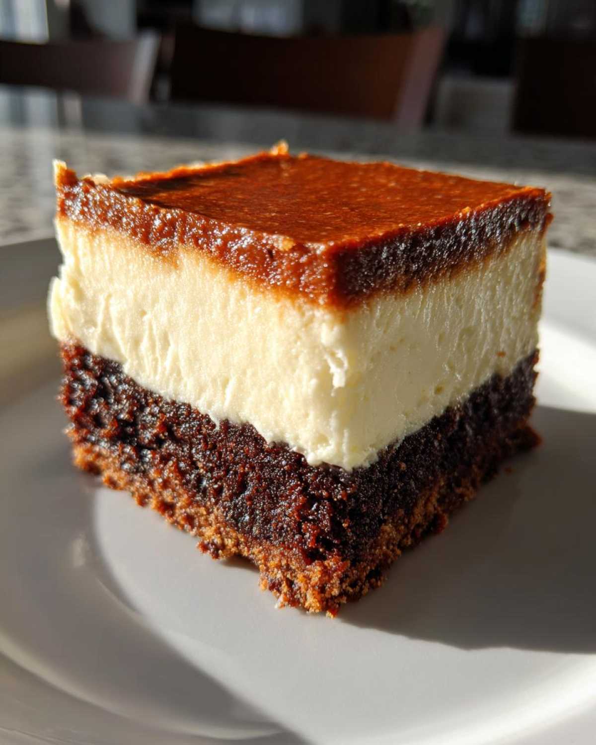 Gingerbread Cheesecake Bars - detail 4