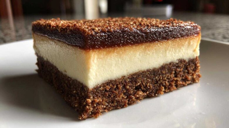 Gingerbread Cheesecake Bars