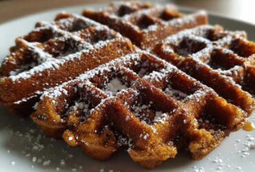 Gingerbread Waffles