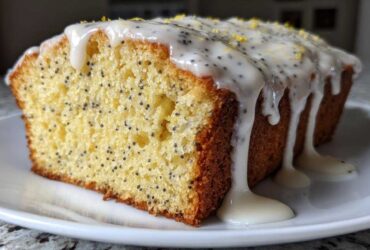 Glazed Lemon Poppy Seed Cake