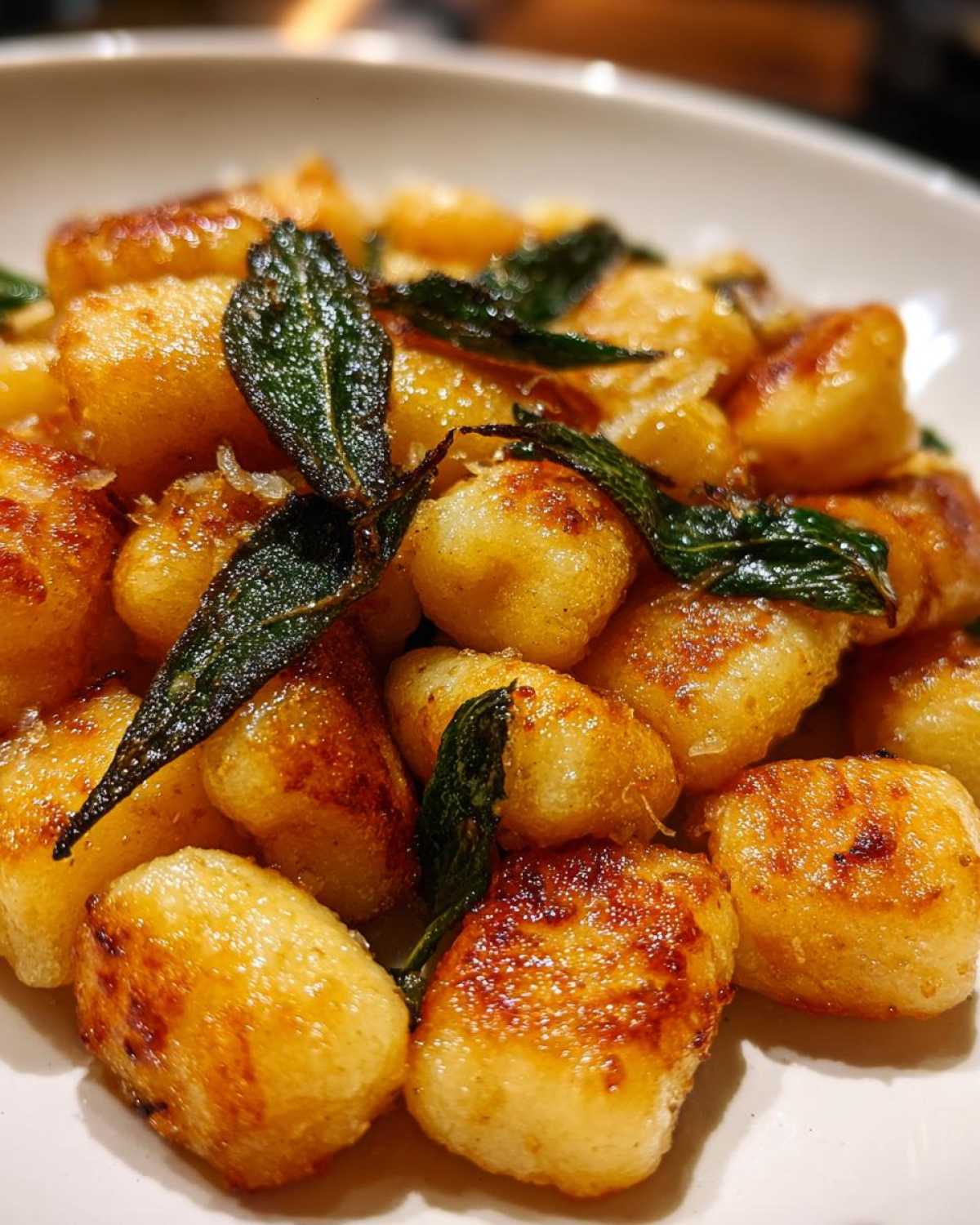 Gnocchi with Brown Butter Sage - detail 2