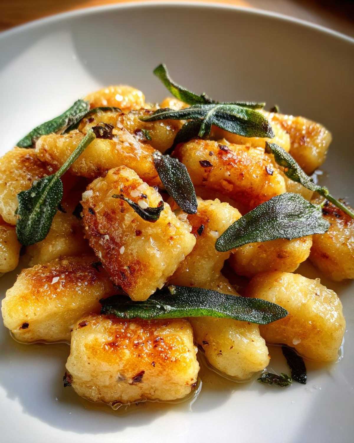 Gnocchi with Brown Butter Sage - detail 3