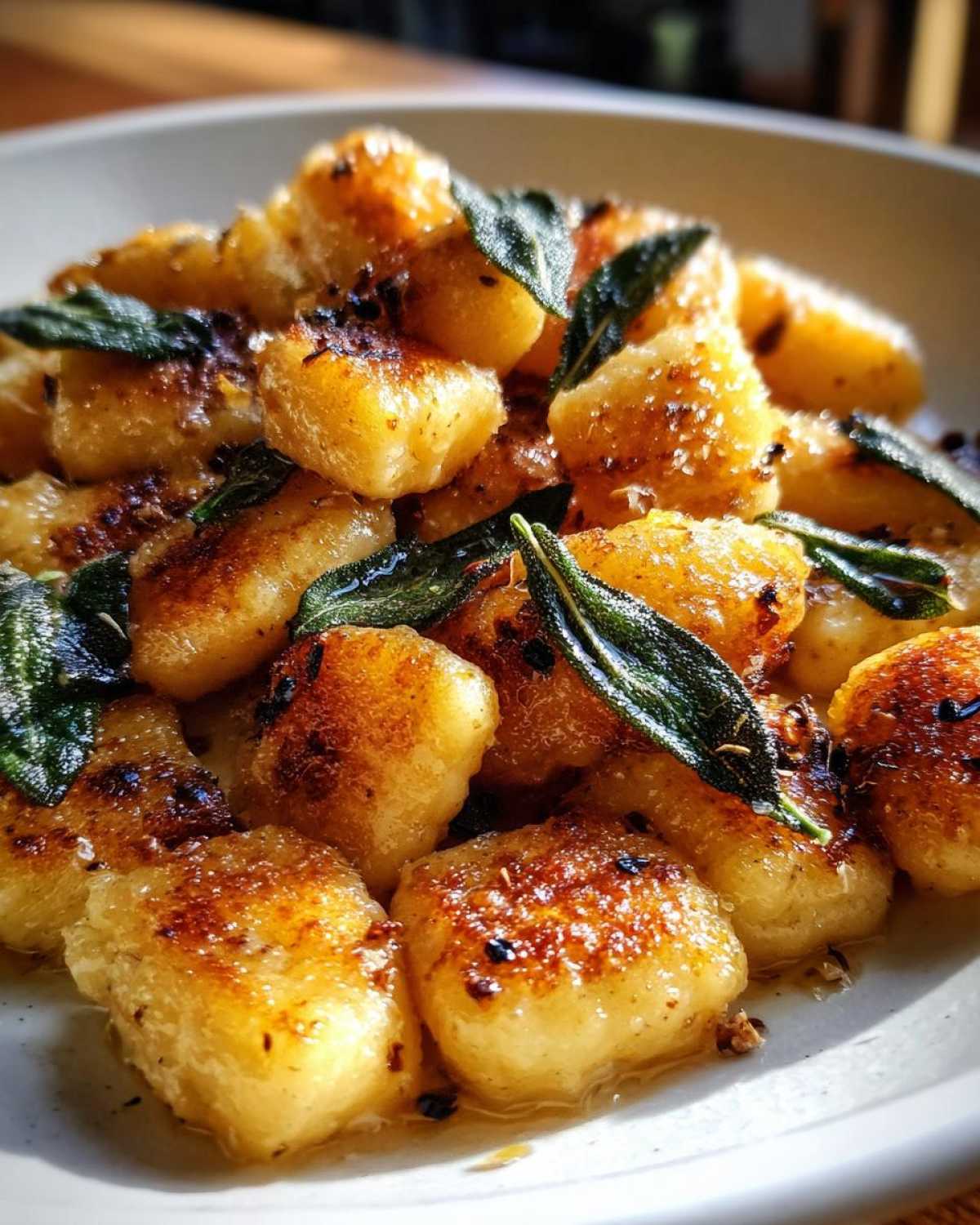 Gnocchi with Brown Butter Sage - detail 4