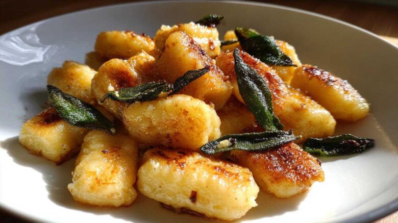 Gnocchi with Brown Butter Sage