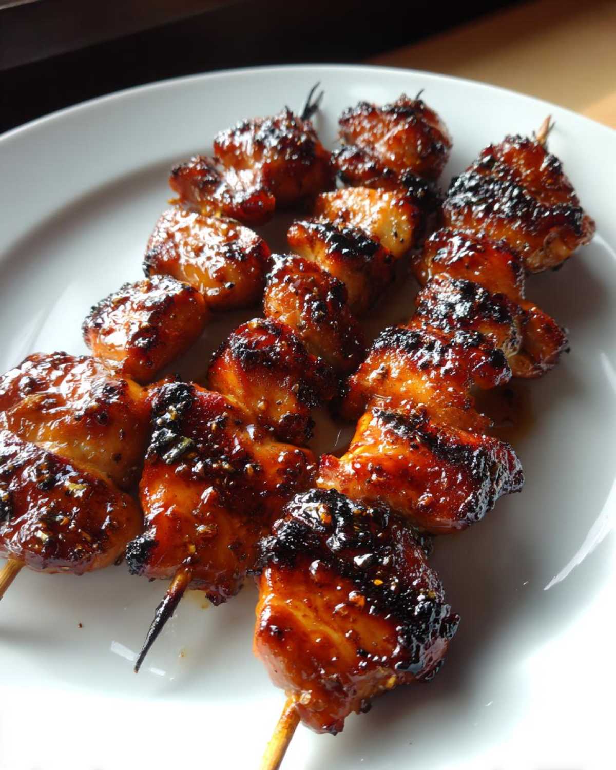 Grilled Teriyaki Chicken Skewers - detail 2