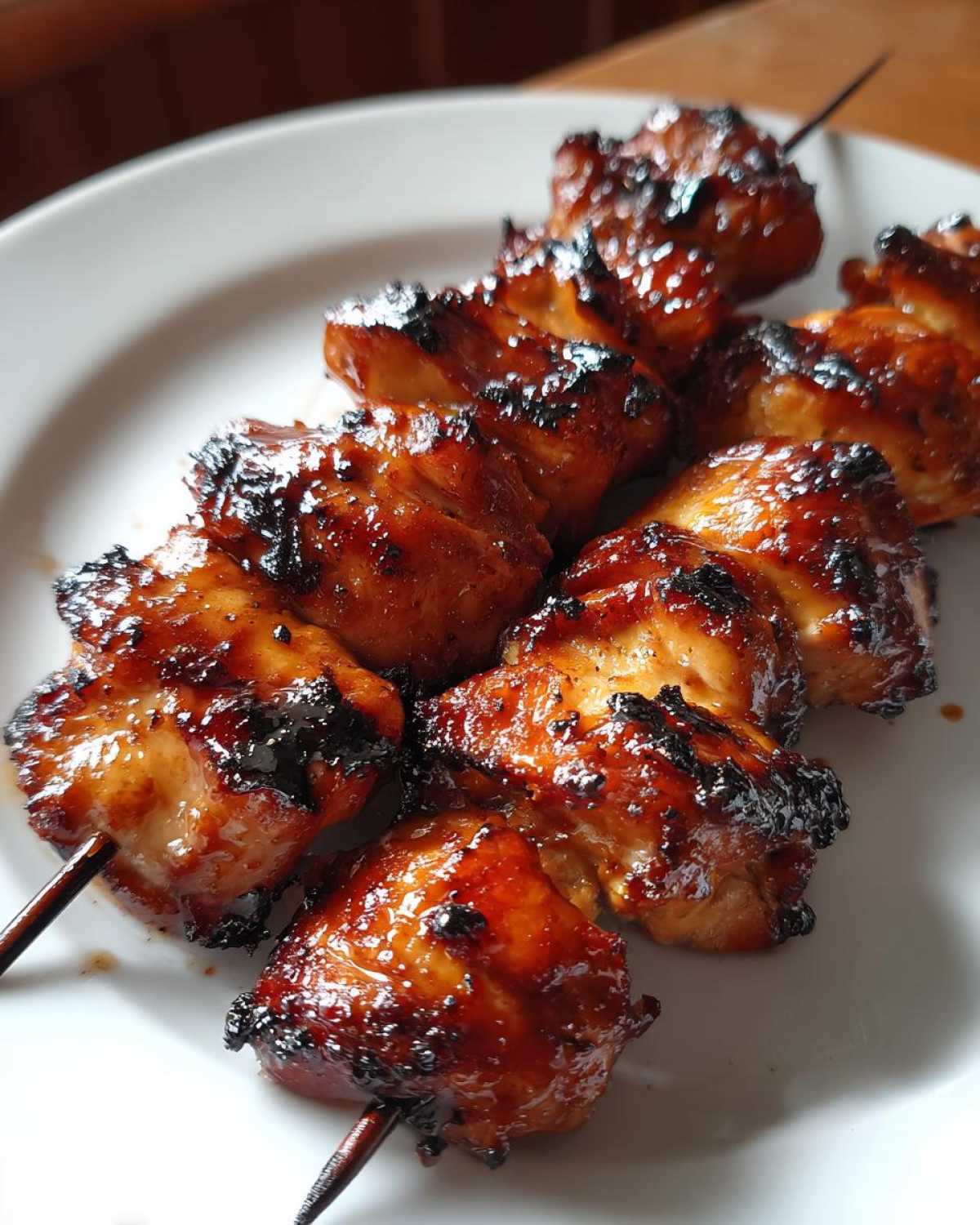 Grilled Teriyaki Chicken Skewers - detail 3