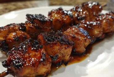 Grilled Teriyaki Chicken Skewers