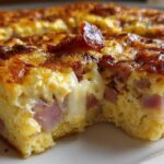 Ham and Cheese Breakfast Casserole