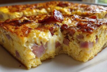 Ham and Cheese Breakfast Casserole