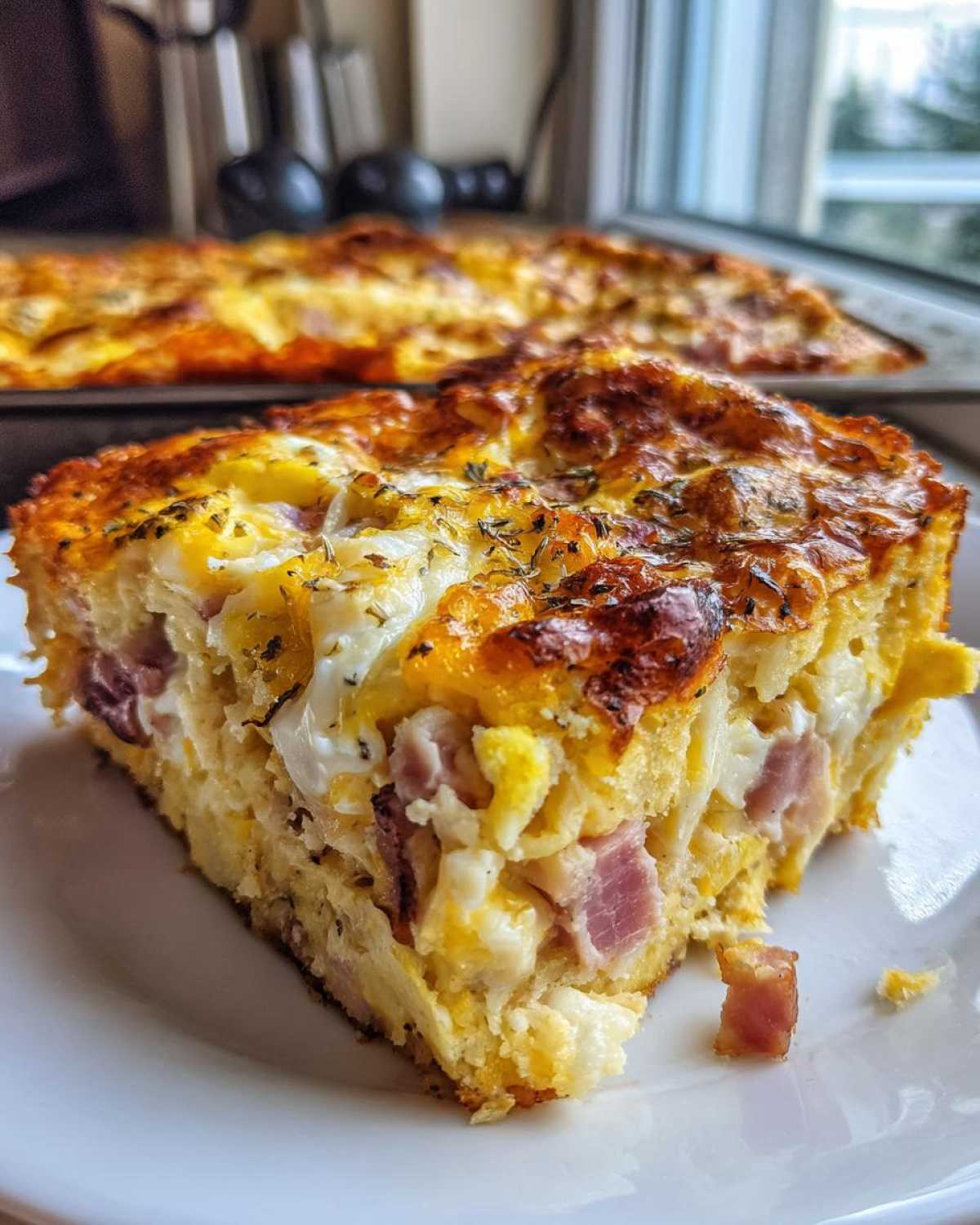 Ham and Cheese Breakfast Casserole - detail 4