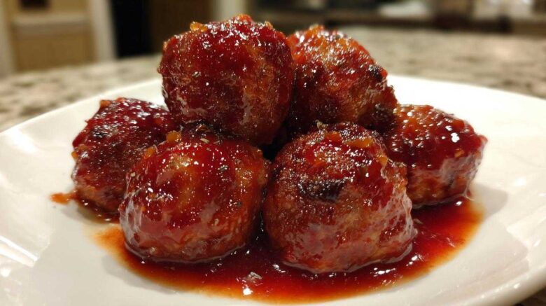 Holiday Cranberry Meatballs
