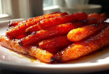 Honey Balsamic Roasted Carrots