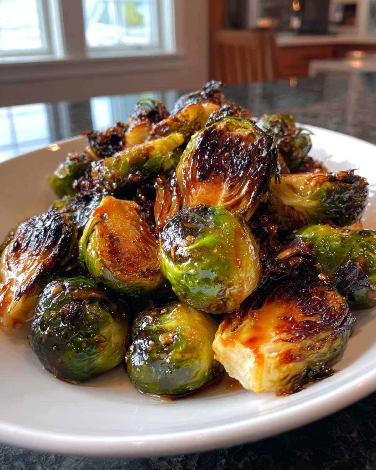 Hot Honey Brussels Sprouts - detail 2