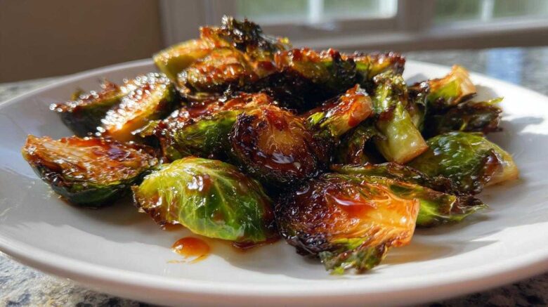 Hot Honey Brussels Sprouts