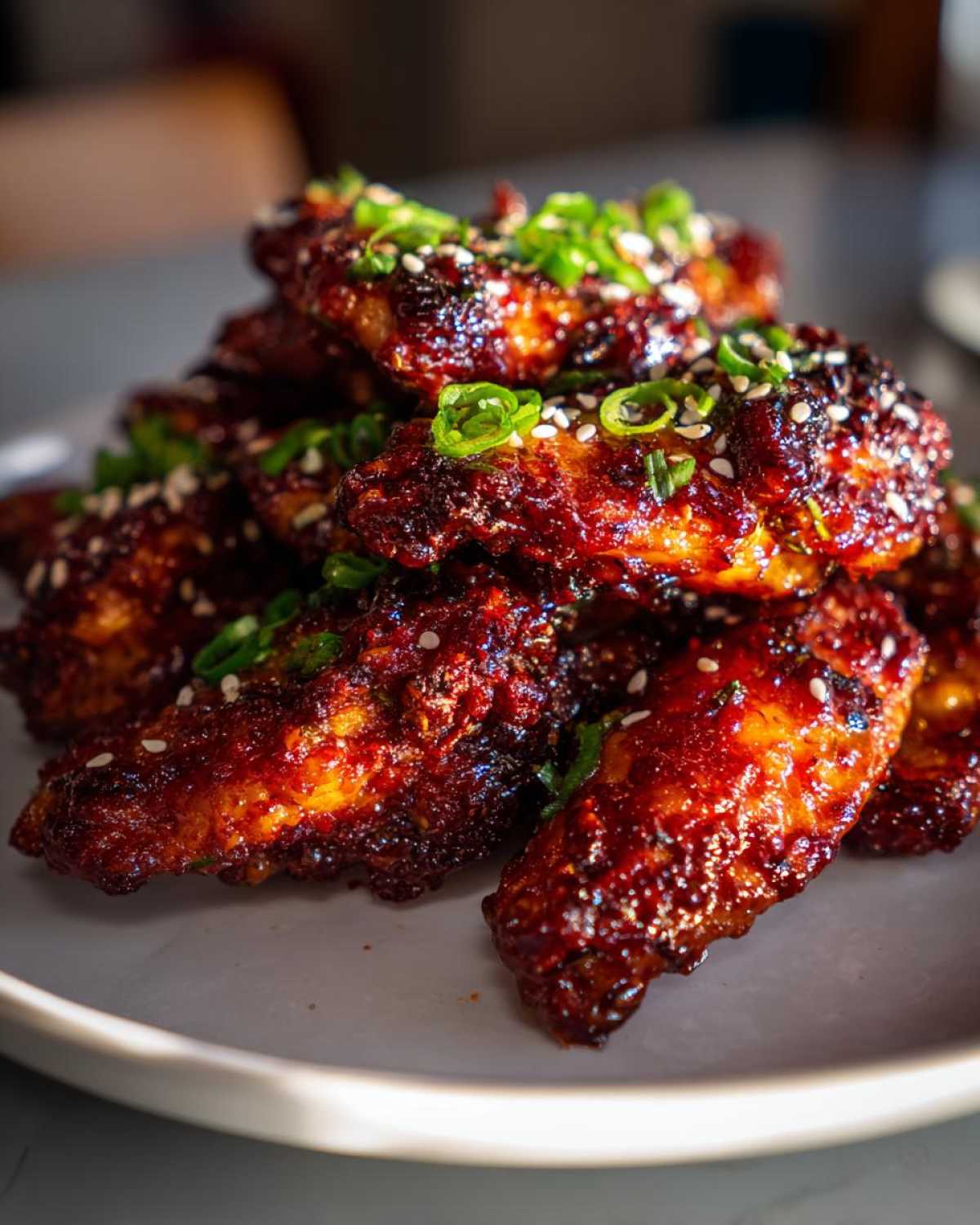 Korean BBQ Chicken Wings - detail 1