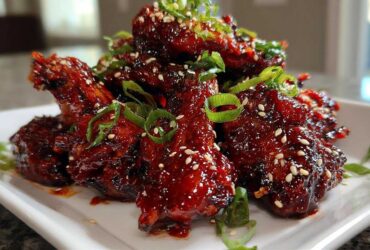 Korean BBQ Chicken Wings
