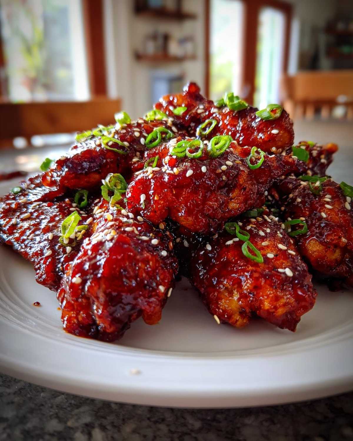 Korean BBQ Chicken Wings - detail 4