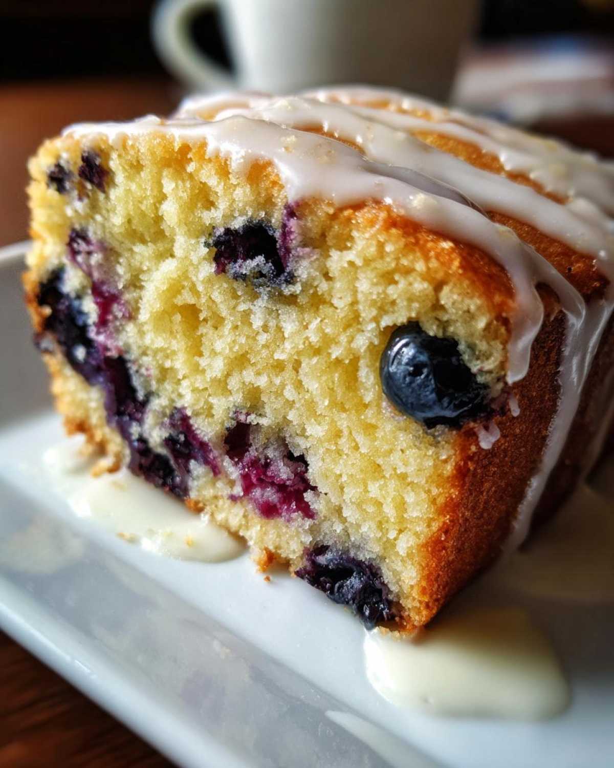 Lemon Blueberry Pound Cake - detail 2