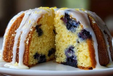 Lemon Blueberry Pound Cake