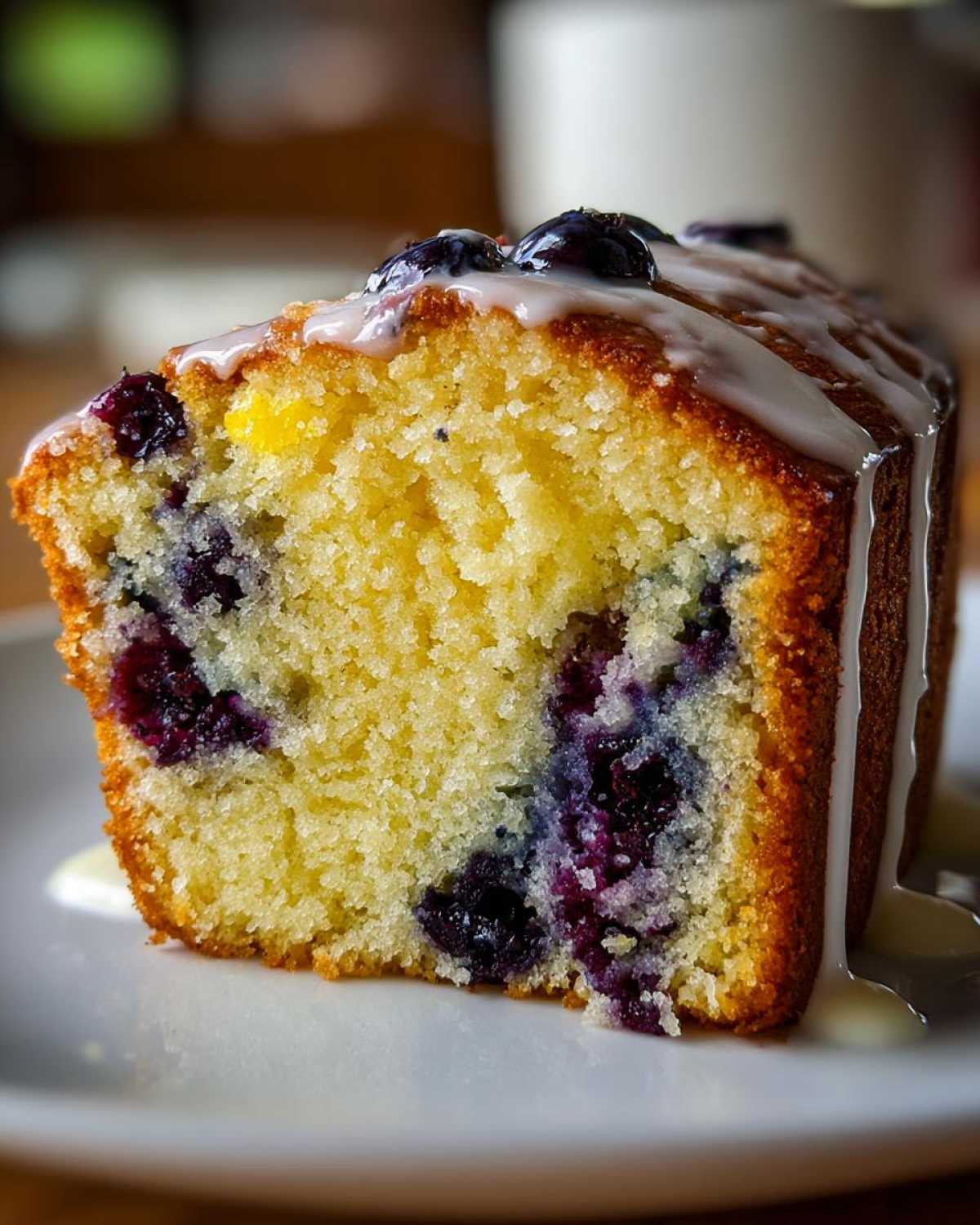 Lemon Blueberry Pound Cake - detail 4