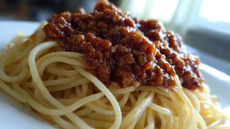 Lentil Bolognese