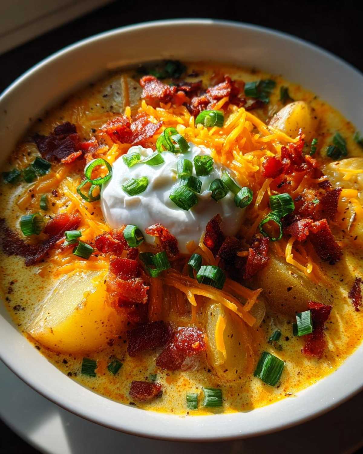 Loaded Baked Potato Soup - detail 1