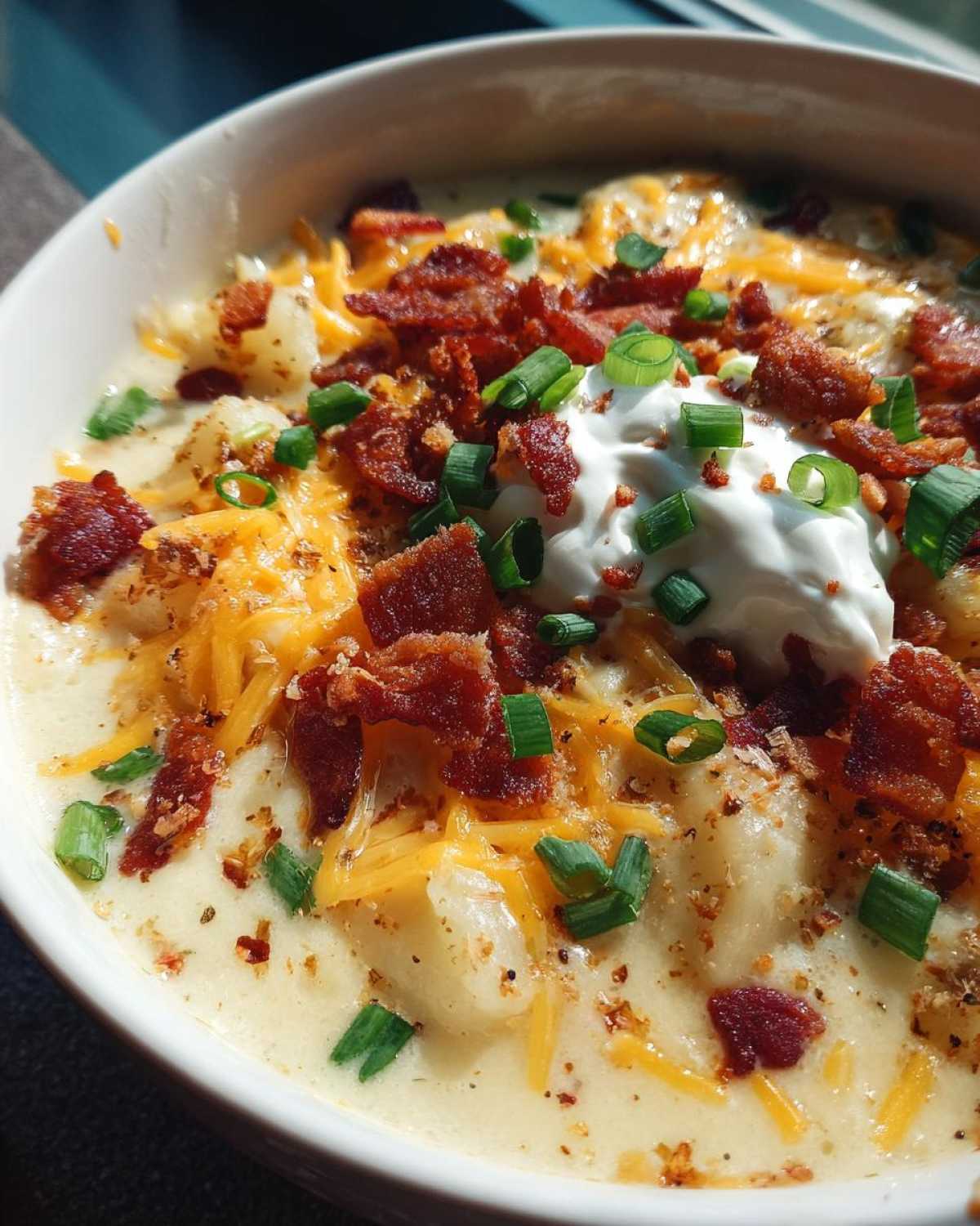 Loaded Baked Potato Soup - detail 3