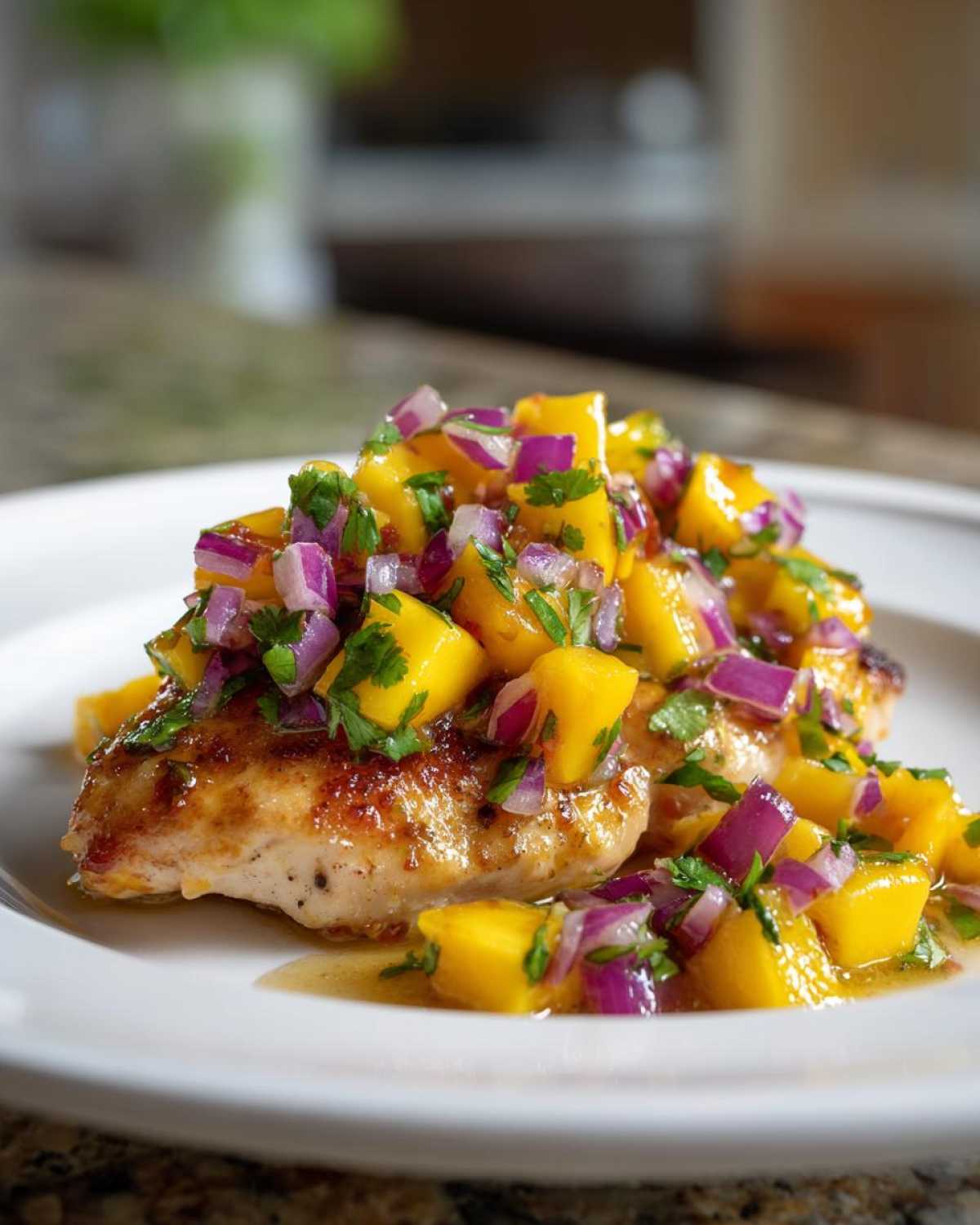 Mango Salsa Chicken - detail 1