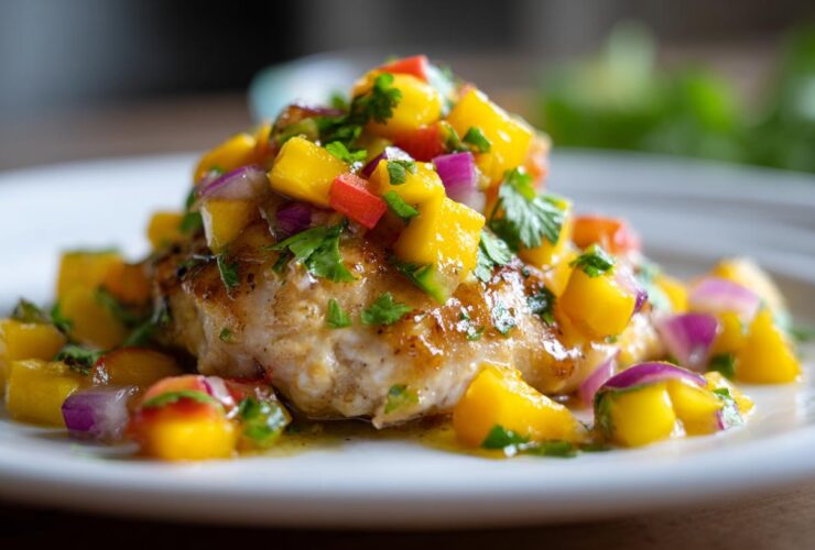 Mango Salsa Chicken