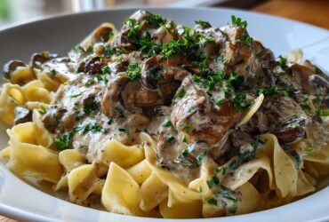 Mushroom Stroganoff