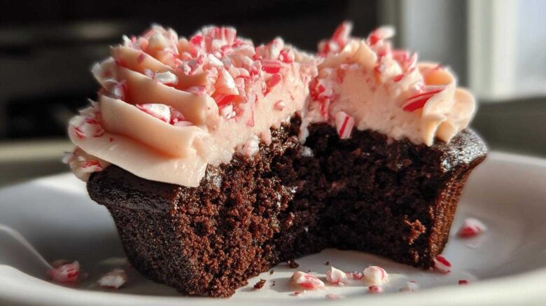 Peppermint Mocha Cupcakes