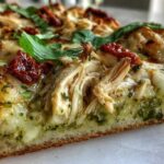 Pesto Chicken Flatbread