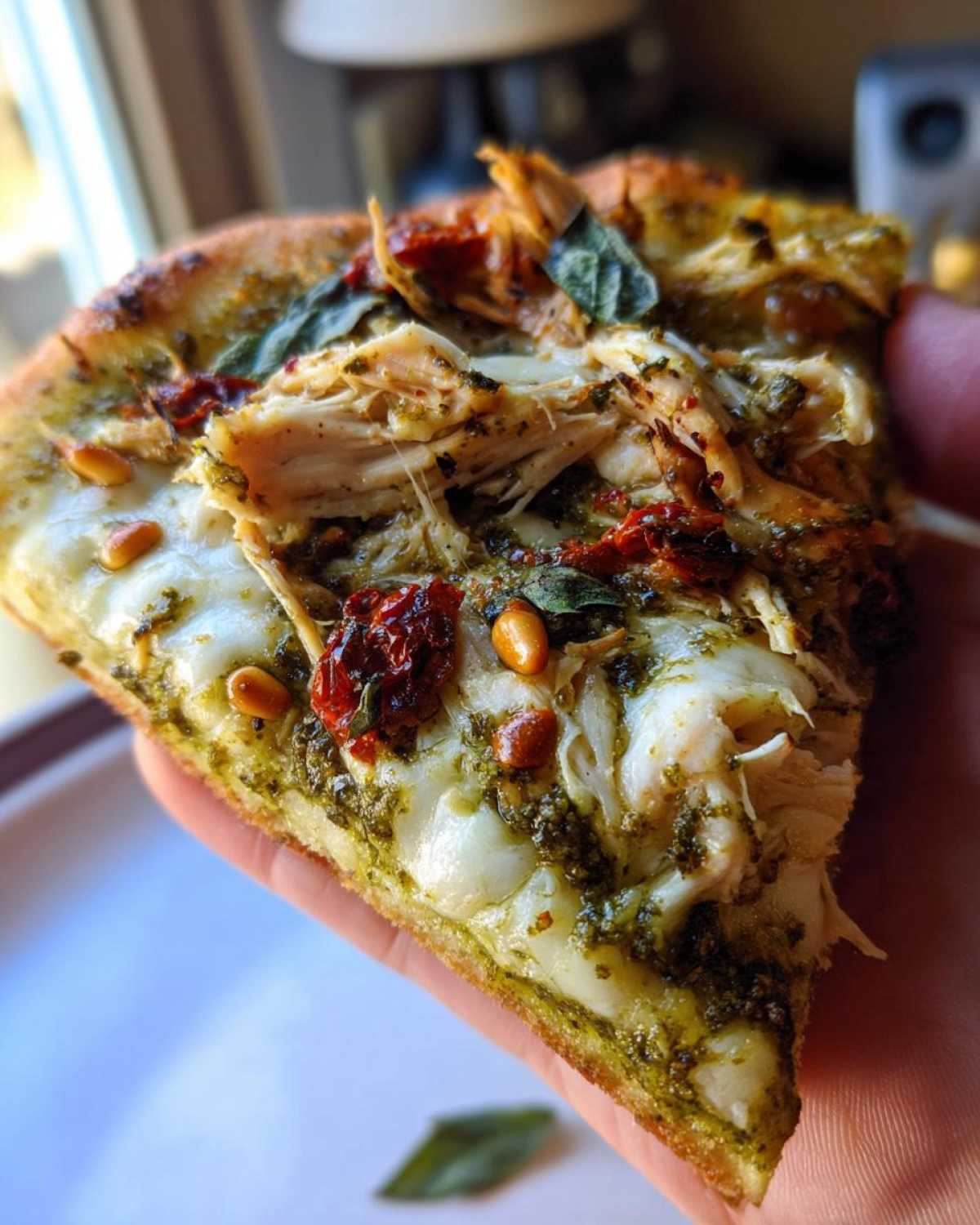Pesto Chicken Flatbread - detail 2