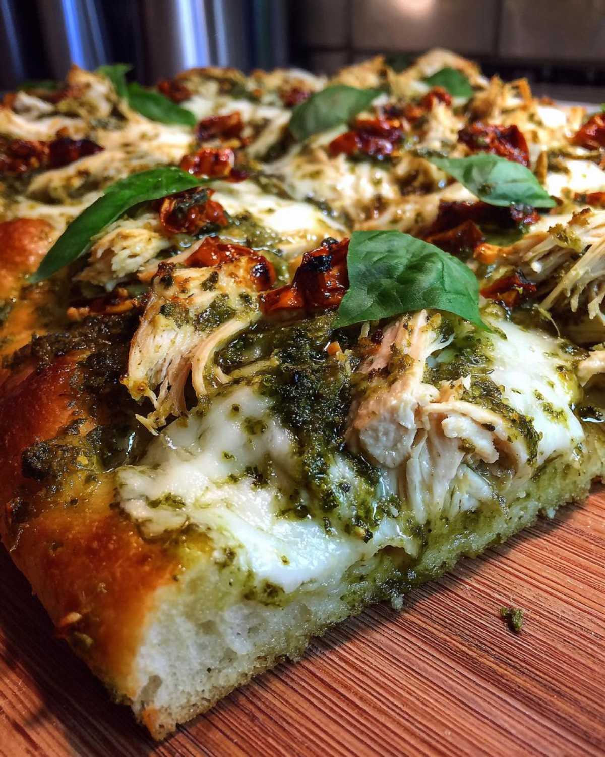 Pesto Chicken Flatbread - detail 3