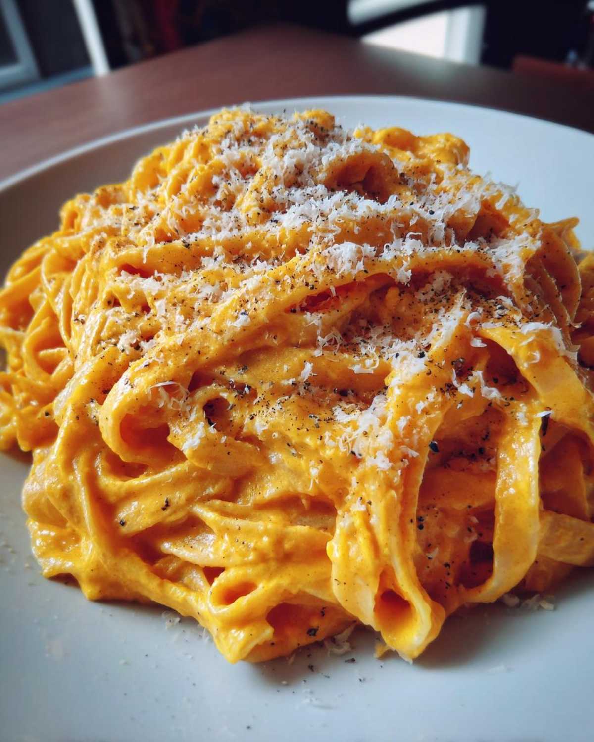 Pumpkin Alfredo Pasta - detail 3