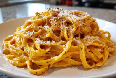Pumpkin Alfredo Pasta