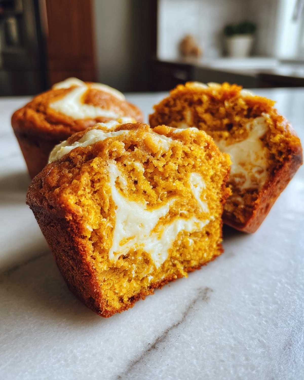Pumpkin Cream Cheese Swirl Muffins - detail 1