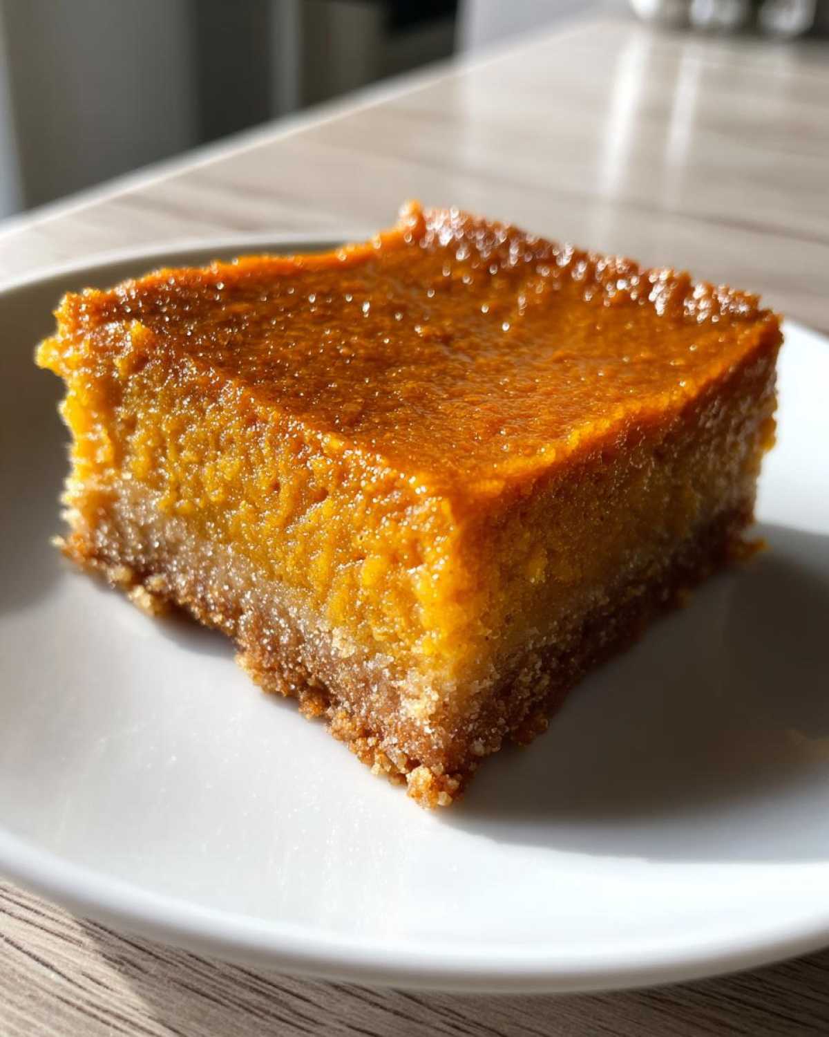 Pumpkin Pie Bars - detail 2
