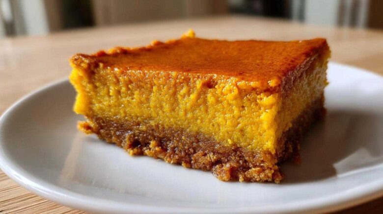 Pumpkin Pie Bars