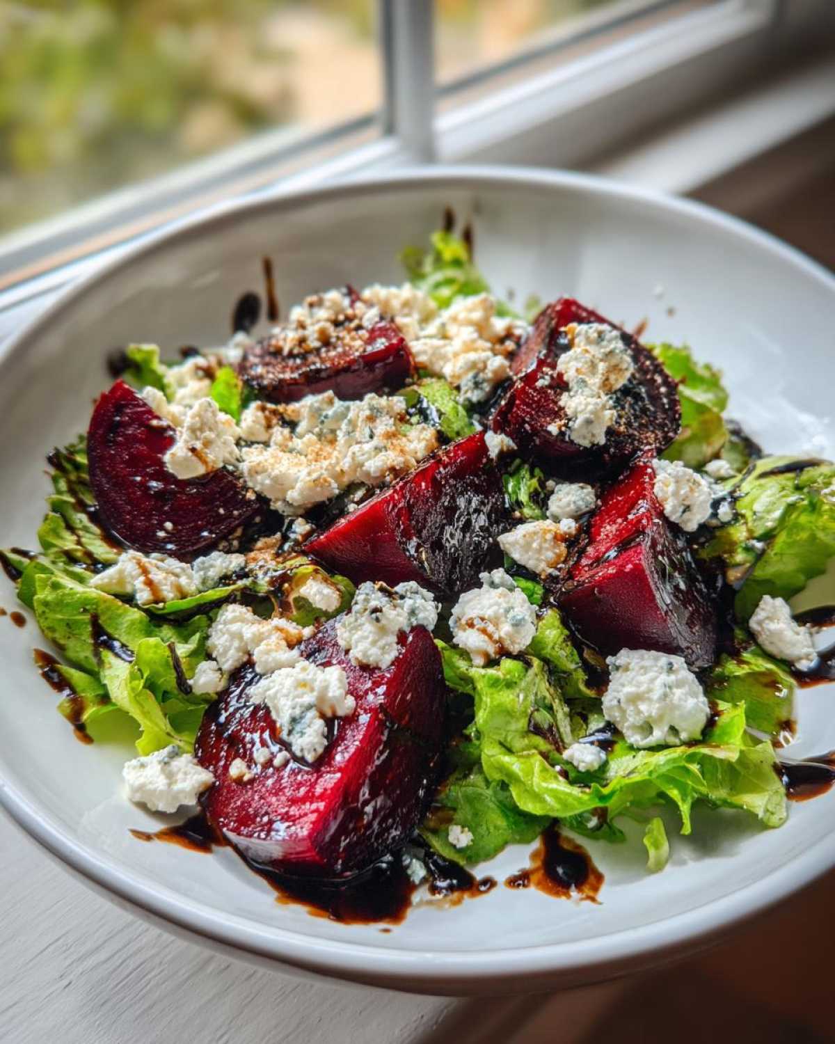 Roasted Beet and Goat Cheese Salad - detail 1